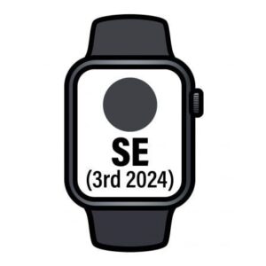 Apple Watch SE 3rd V2/ GPS/ Cellular/ 40mm/ Caja de Aluminio Medianoche/ Correa Deportiva Medianoche S/M