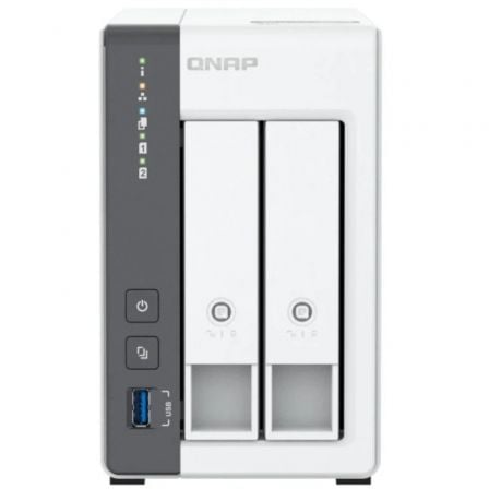 NAS QNAP TS-216G/ 2 Bahías 3.5"- 2.5"/ 4GB DDR4/ Formato Torre - Imagen 2