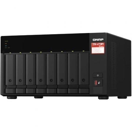 NAS QNAP TS-873A/ 8 Bahías 3.5"- 2.5"/ 8GB DDR4/ Formato Torre - Imagen 2