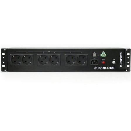 SAI Offline Salicru SPS 900 Node/ 900VA/ 8 Salidas/ Formato Rack 2U - Imagen 2