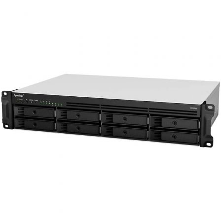 NAS Synology RackStation RS1221+ / 8 Bahías 3.5"-2.5"/ 4GB DDR4/ Formato Rack - Imagen 2