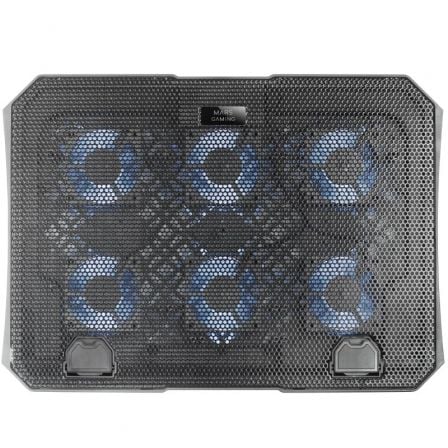 Soporte Refrigerante Mars Gaming MNBC23 para Portátiles hasta 16"/ Iluminación LED - Imagen 2