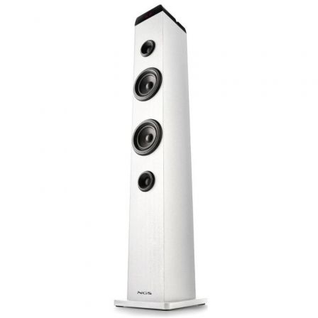 Torre de Sonido con Bluetooth NGS SKY CHARM PRO/ 50W/ 2.0/ Blanca - Imagen 2