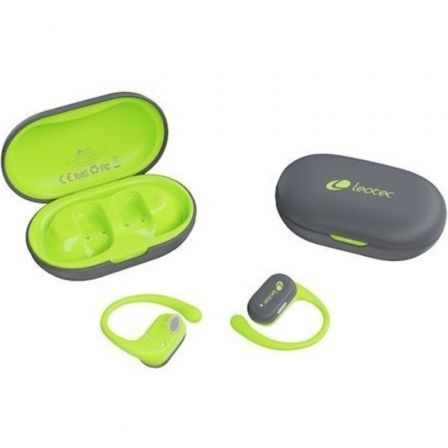 Auriculares Deportivos Bluetooth Leotec Open Air Zenith Sport con estuche de carga/ Autonomía 6.5h/ Lima - Imagen 5