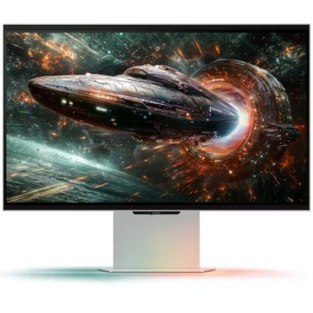 Monitor Gaming Samsung Odyssey 3D G90XF S27FG904XU 27"/ 4K/ 1ms/ 165Hz/ 3D/ Multimedia/ Regulable en altura/ Plata - Imagen 2