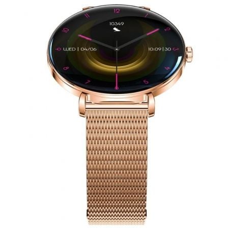 Forever Smartwatch Lucca SB-370/ Notificaciones/ Frecuencia Cardiaca/ Oro Rosa/ Incluye Correa Moteada - Imagen 3