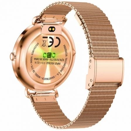 Forever Smartwatch Lucca SB-370/ Notificaciones/ Frecuencia Cardiaca/ Oro Rosa/ Incluye Correa Moteada - Imagen 4