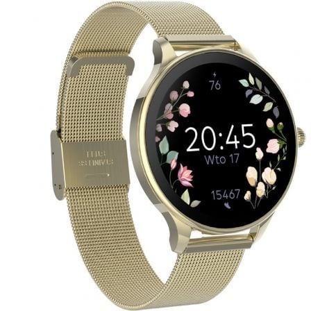 Smartwatch Forever Velora SB-306/ Notificaciones/ Frecuencia Cardíaca/ Oro - Imagen 3