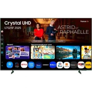 Televisor Samsung Crystal UHD U7025F TU75U7025FK 75"/ UltraHD 4K/ Smart TV/ WiFi