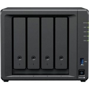 NAS Synology Diskstation DS925+/ 4 Bahías 3.5"- 2.5"/ 8GB DDR4/ Formato Torre