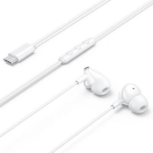 Auriculares Intrauditivos Vention Echo Lite USB-C In-Ear/ con Micrófono/ USB Tipo-C/ Blancos