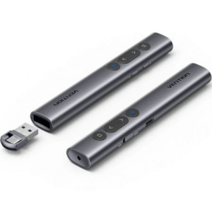 Presentador Inalámbrico por Bluetooth Vention KQJH0/ 2.4GHz/ Gris