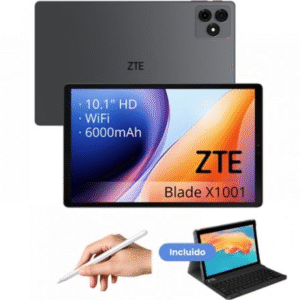 Tablet ZTE Tab Blade X1001W 10.1"/ 4GB/ 128GB/ Octacore/ Gris/ Incluye Teclado y Stylus Pen