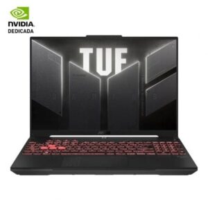 Portátil Gaming Asus TUF Gaming A16 TUF607NUG-RL165 Ryzen 7 7445HS/ 16GB/ 512GB SSD/ GeForce RTX 4050/ 16"/ Sin Sistema Operativo